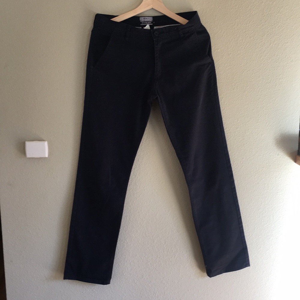 Distefano Slim Fit Pants Navy Blue 30